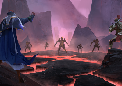 Lava Dungeon Battle