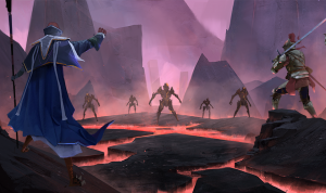 Concept art of Depths of Erendorn, a new fantasy RPG