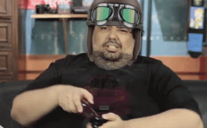 Totoro Porta steering a ps4 controller