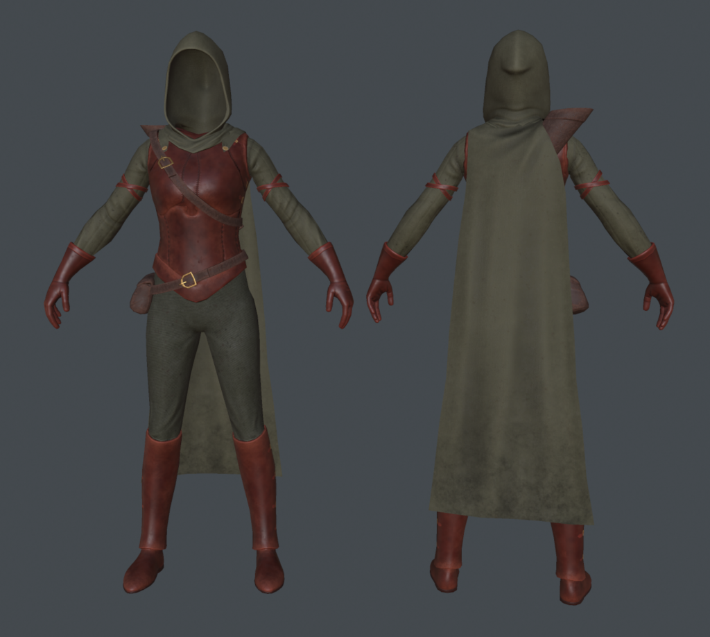 3D models of human Ranger