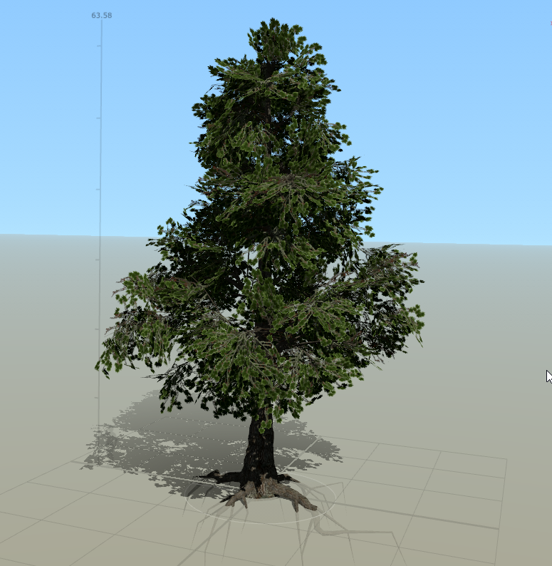 Tree asset in Unity