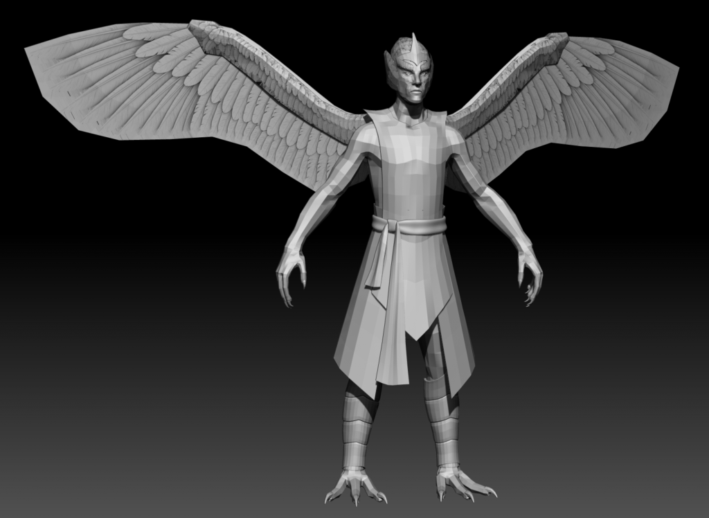 Low mesh of Daggerclaw Harpy