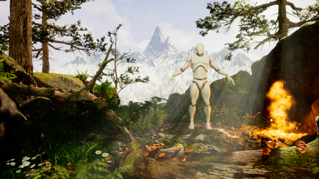 WIP character selection scene from Depths of Erendorn