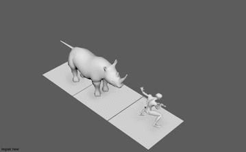 WIP animation for Impair from Depths of Erendorn