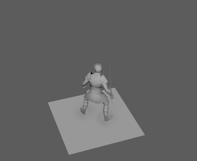 WIP animation for a weapon block from Depths of Erendorn