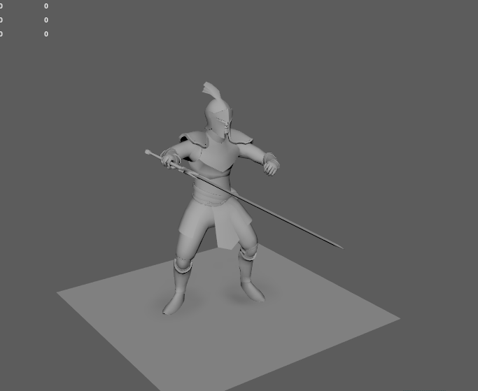 WIP animation for a weapon block from Depths of Erendorn