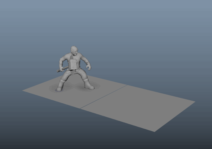 WIP animation for Shattering Blow from Depths of Erendorn