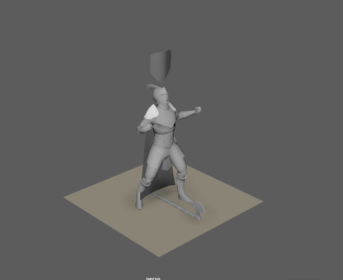 WIP animation for a shield block activation from Depths of Erendorn