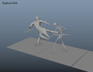Three WIP attack animations for Twilight Elf Assassin from Depths of Erendorn